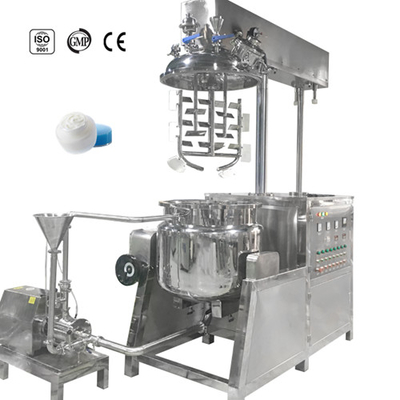 Customized Cosmetic Making Machine Vacuum Emulsifying Homogeneous Mixer