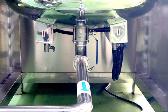 QIHANG Chemical Mixing Equipment Body Lotion Face Gel Shower Making Machine Electric Heating