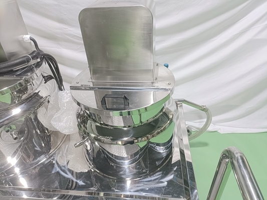 Automatic Emulsifying Vacuum Mixing Machine Small Cosmetic Shampoo Cream Homogenizer