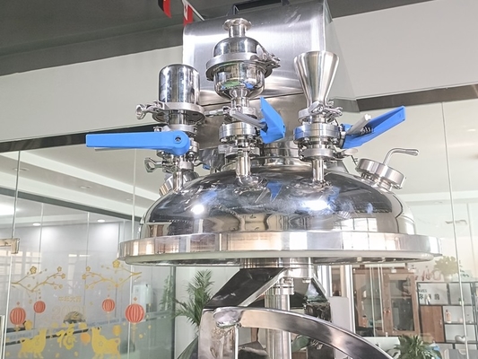 Chemical Mixing 100-5000l Cream Homogenizer Ointment Vacuum Emulsifying Mixer Machinery