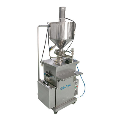 Vertical Heating Cosmetic Filling Machine Practical Constant Temperature Cream Filling Equipment