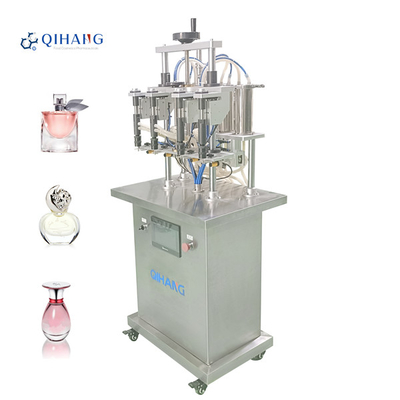 Pneumatic Cologne Perfume Vial Bottle Filling Machine Easy To Operate