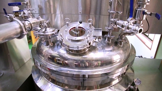 Hydraulic Lift Cylinder Vacuum Emulsifier Homogenizer For Homogeneous Mixture