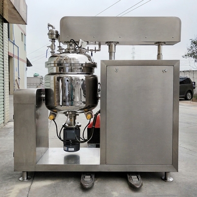 100L Cosmetics Pharmaceutical Food Shampoo Lotions And Creams Emulsifier Homogenizer Mixing Tank