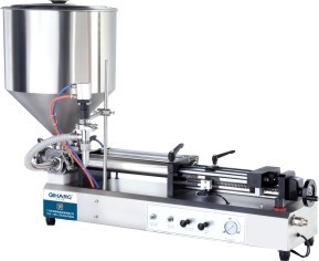 Cream / Paste Cosmetic Filling Machine stable performance for Commodity / Food