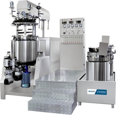 Cosmetic / Detergent Making Machine  0 - 63 R / Min Vacuum Emulsifying Mixer