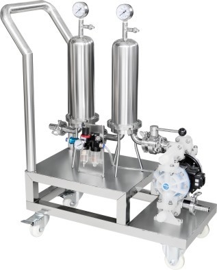 Anticorrosive Moveable Freezing Tank , Stable Perfume Manufacturing Machine 5p perfume maker machine