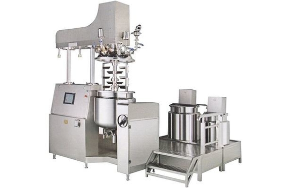 High Shear Dispersing Vacuum Mixer Homogenizer Movable for Cosmetic industry