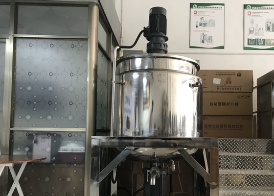 Liquid Mixing Pot Stainless Steel Stirring Reactor For Cosmetic Production