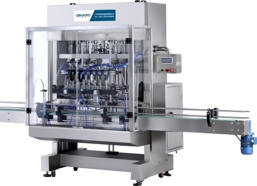 PLC Programmable Control 180 Bottle / H Cosmetic Filling Machine