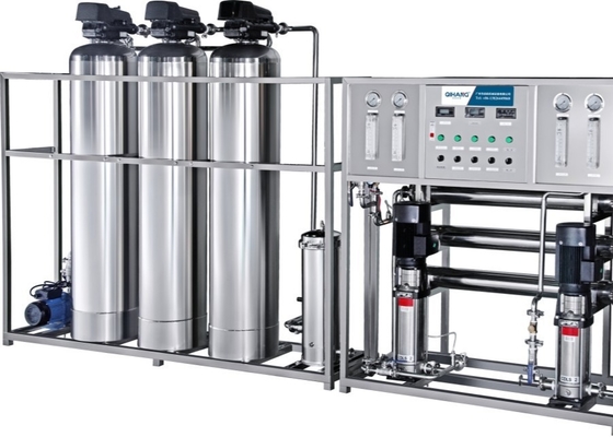Translucent Membrane Reverse Osmosis 75% Water Treatment System Cosmetic Making Equipment