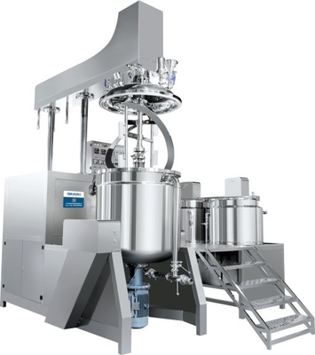 Equipment Used In The Manufacture Of Emulsions Milk / Cosmetic Manufacturing 1000L Emulsifying Machine