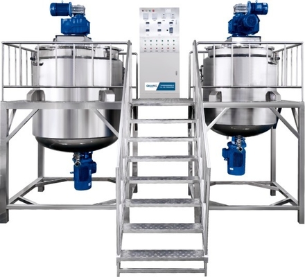 Automatic Liquid Shampoo Tank, High Precision Cosmetic Production Line