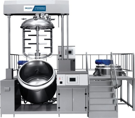 Emulsification Machine Gel Stainless Steel SS316L Vacuum Homogenizer Mixer