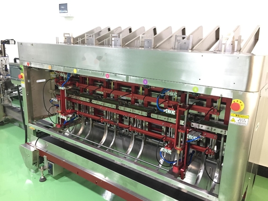 High Production High Speed Full Automatic Six Heads Cosmetic Filling Packing Machine