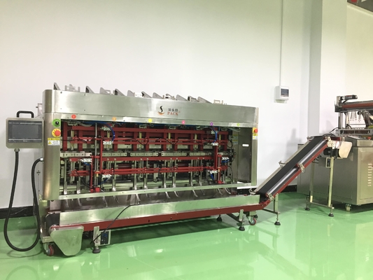 Temperature Controller Face Sachets Filling Sealing Machine cosmetic packaging machinery