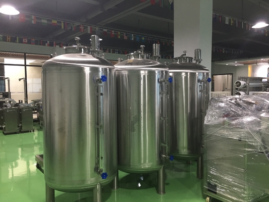 500L Floating Roof Cream Storage Tank For Milk Processing