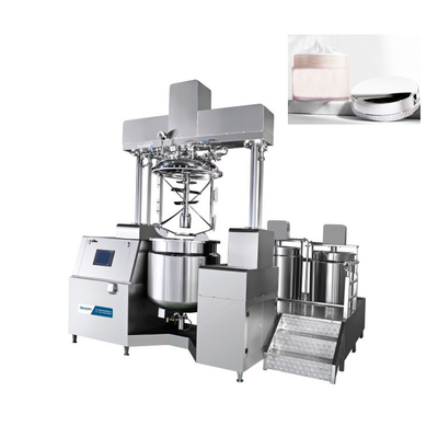 Emulsifier Homogenizer	Steam Heating 0.75KW 150L Vacuum Mixer Homogenizer For Paste