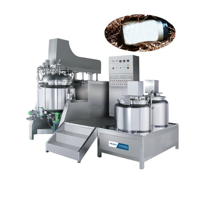 Emulsifier Homogenizer	 3000RPM 500L Vacuum Emulsifying Machine Topsail For Food
