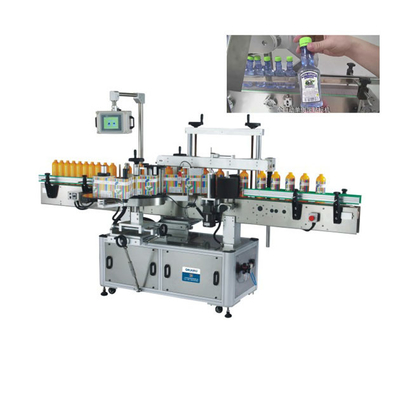 20mm Bottle Double Sided Labeling Machine For Laundry Detergent
