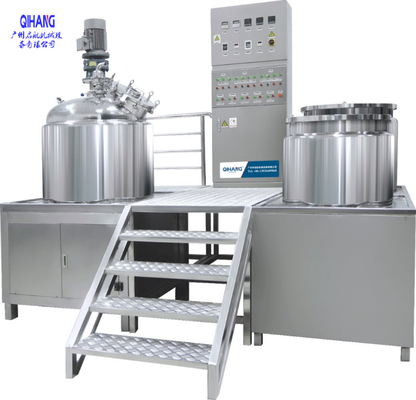Fixed Vacuum Homogenizer Emulsifying Machine pneumatic homogenizer Electrical Control Systems