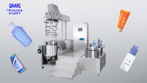 High Shear Vacuum Homogenizer Cream Mixer