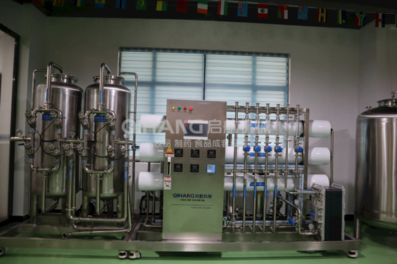 Cosmetics Immersion UV Sterilizer Two Stage RO Water Treatment Equipment Water Purifier Machine