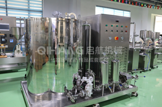 1000L Titanium Metal Coil Pipe Perfume Freezing Machine With SS Heat Preservation Tank