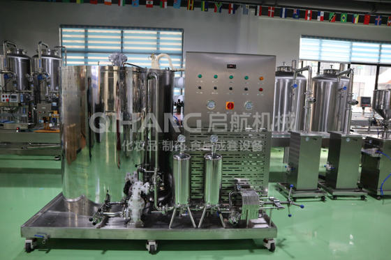 1000L Titanium Metal Coil Pipe Perfume Freezing Machine With SS Heat Preservation Tank