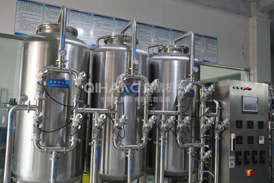 96% Desalination RO Water Treatment Equipment For Beverage Food Company Special for Cosmetics