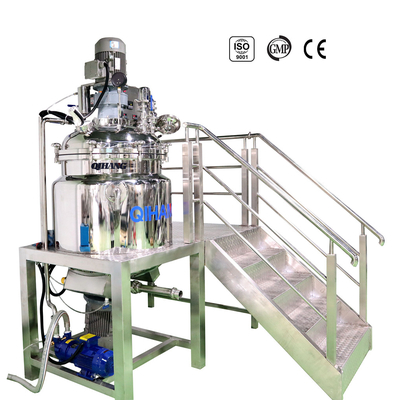 220V Cosmetic Making Machine Chemical Toothpaste Lotion Cream Production Line