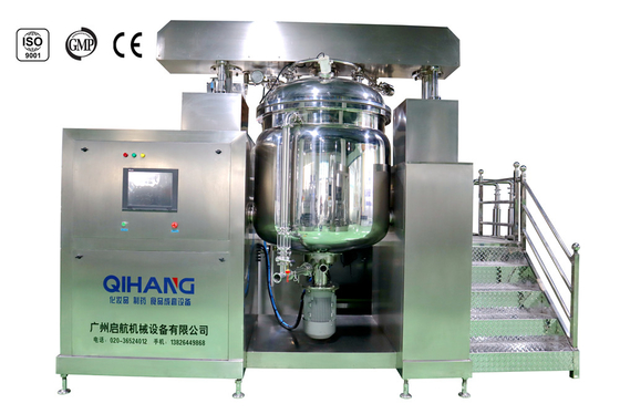 Manufacturing Machinery Cosmetics Making Machine 500L Vacuum Emulsifier