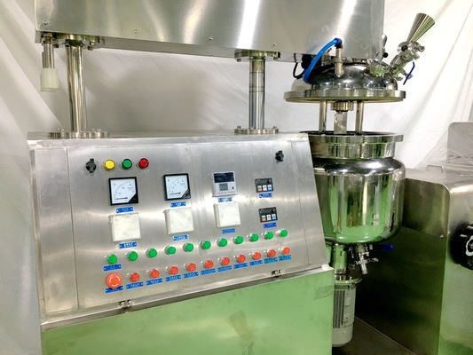 Chemical Emulsifying Machinery 200-500l Cream Cosmetic Cream Making Machine