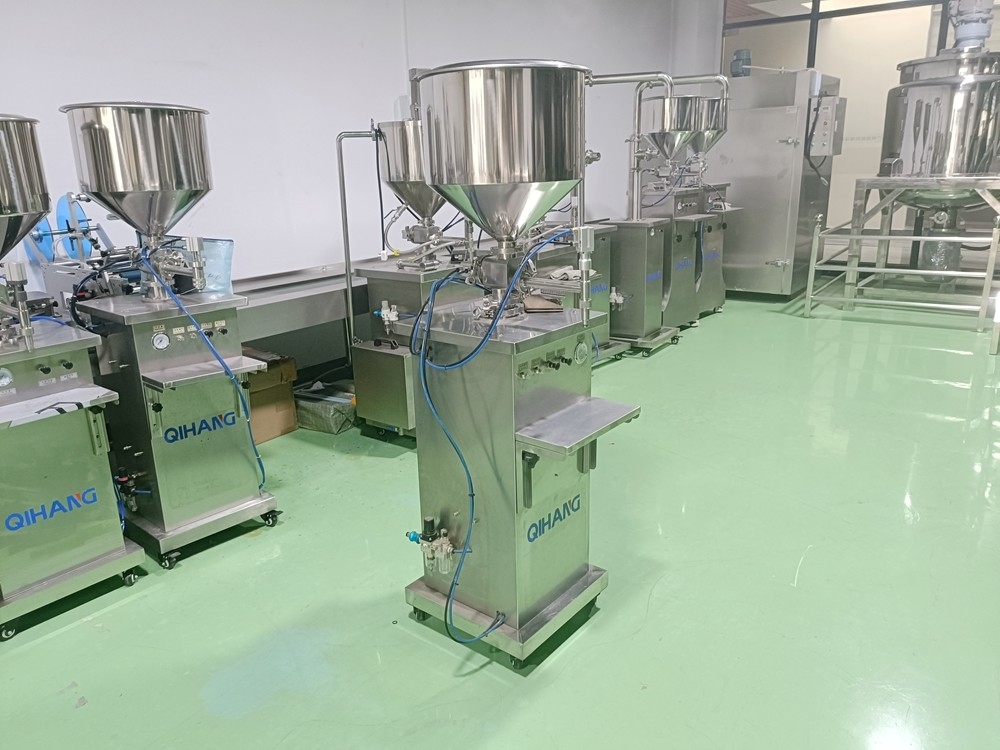 Vertical Sauce Filling Machine Honey Laundry Liquid Paste Pneumatic Filling Machine