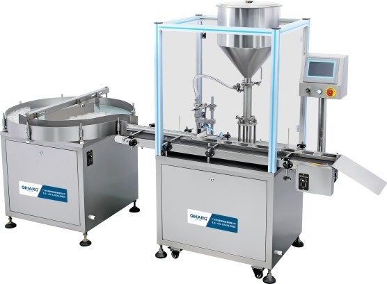 220V / 50HZ Cosmetic Filling Machine Automatic for Liquid Paste Cream Filling