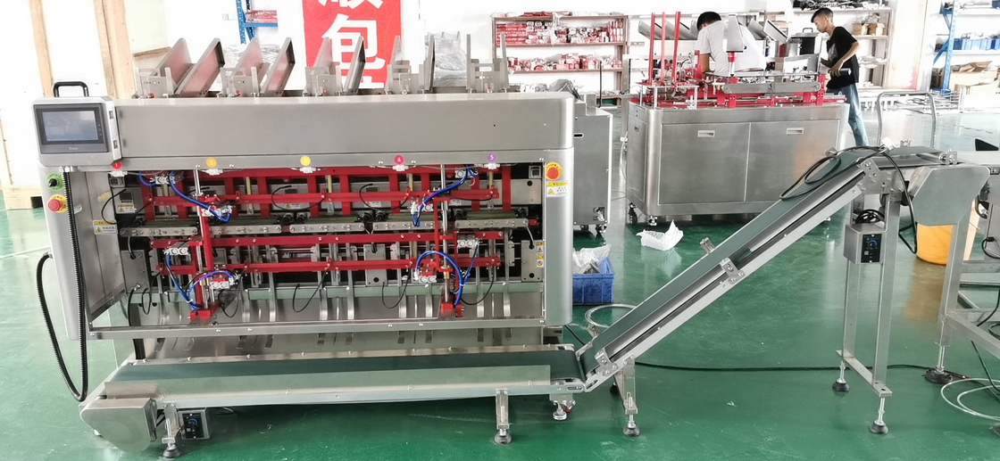 High Production High Speed Full Automatic Six Heads Cosmetic Filling Packing Machine