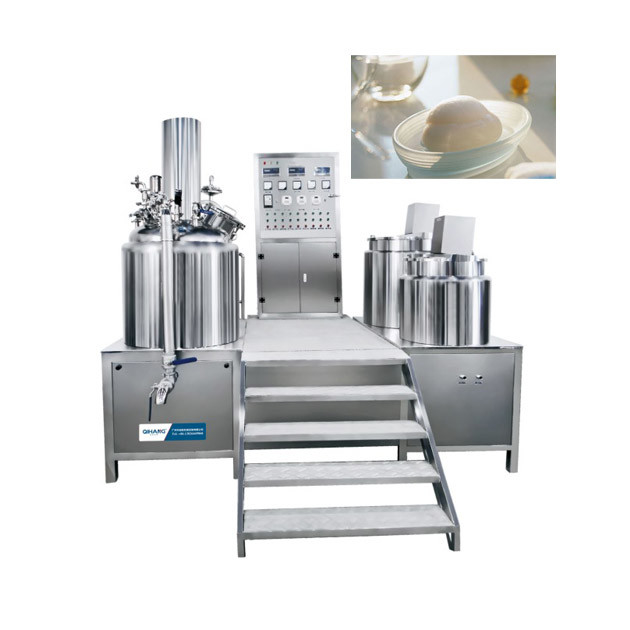 Cosmetic Mixer Machine	45KW 200L 316L Vacuum Homogenizer Cream Mixer For Lotion