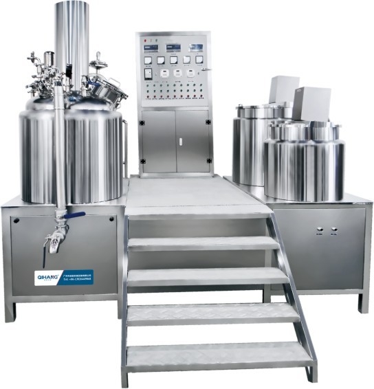3500r/Min Cosmetic Emulisifying Machine  Homogenizer Mixer 10000L Capacity