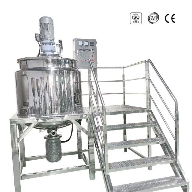SS316 Cosmetic Mixing Machine Liquid Homogenizing Blender Machine