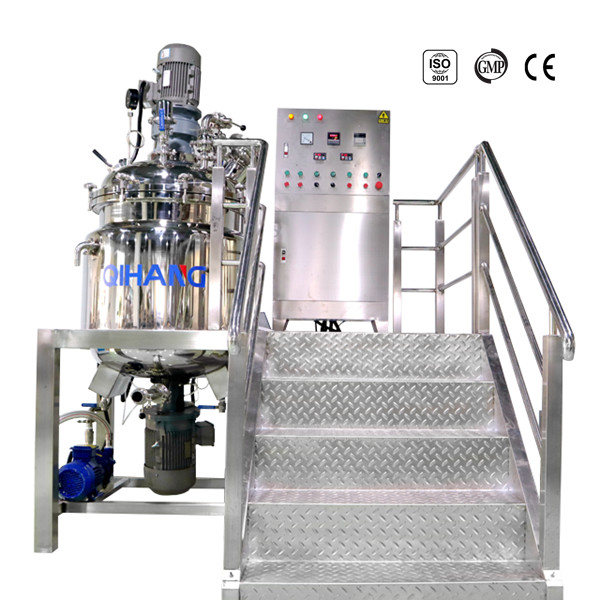 Automatic Cosmetic Making Machine Cream Lotion Ointment Vacuum Homogenizier Emulsifier