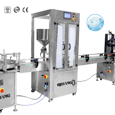 quality Cosmetic Filling Machine Shampoo Liquid Detergent Bottle Filler factory